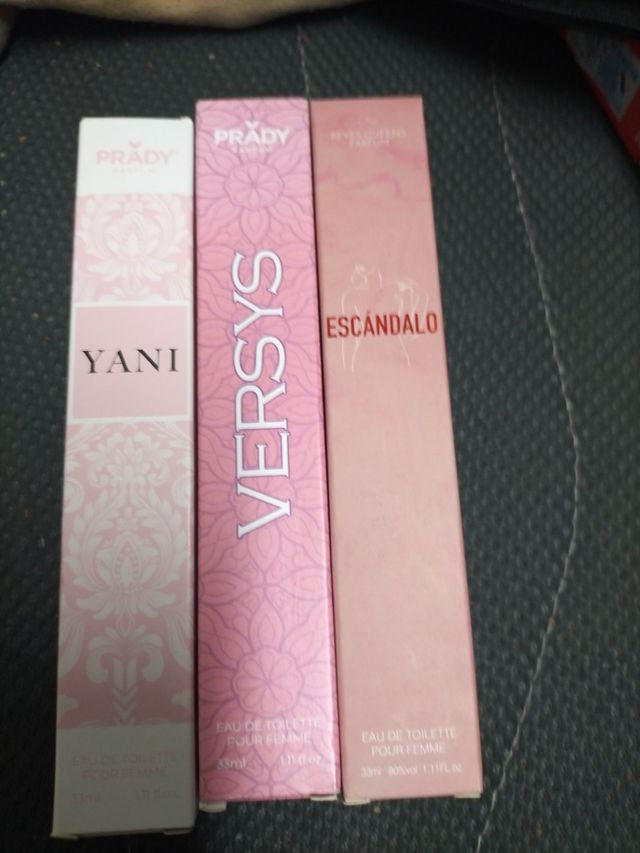 Colonias. Una 3,50€,dos 6€