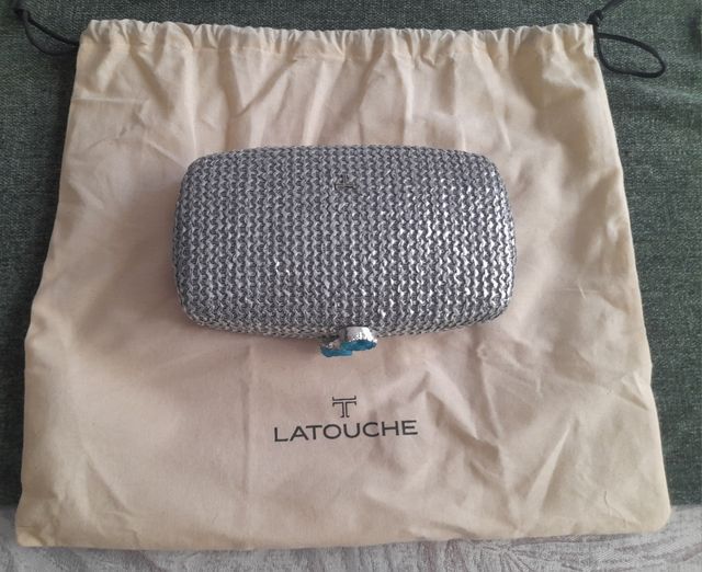Clutch LATOUCHE plateado