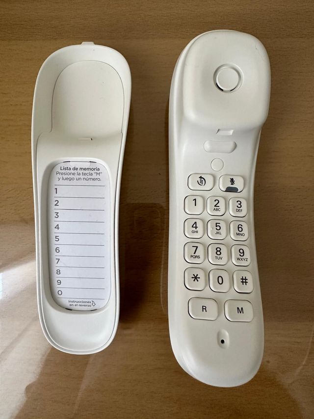 Teléfono Fijo Motorola Modelo CT50 Blanco