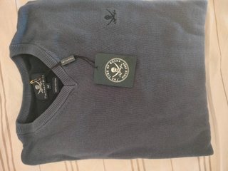 Jersey Pico The Time Of Bocha, marino, talla M