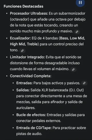 Amplificador bajo Behringer BX1200