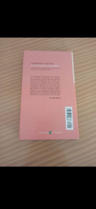 Libro El americano impasible