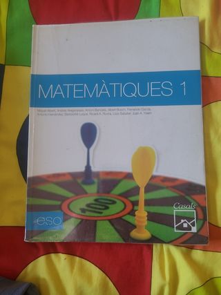 Libro matemáticas 1Eso