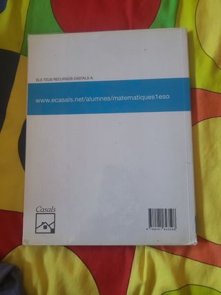 Libro matemáticas 1Eso