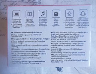 Teléfono inalámbrico Ggaset A116