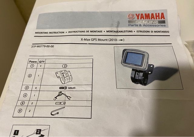Soporte GPS Yamaha X-Max
