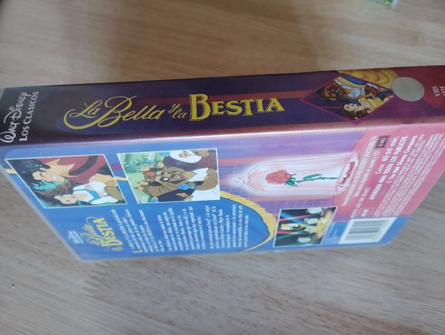 La bella y la bestia VHS