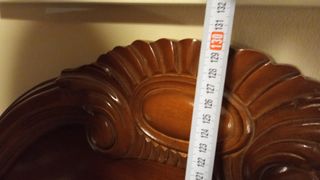 Cabecero y pie de cama 135 cm de madera maciza