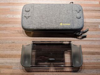 Nintendo Switch estuche + funda grip
