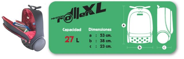 Mochila Nikidom Roller XL Up Oceanía
