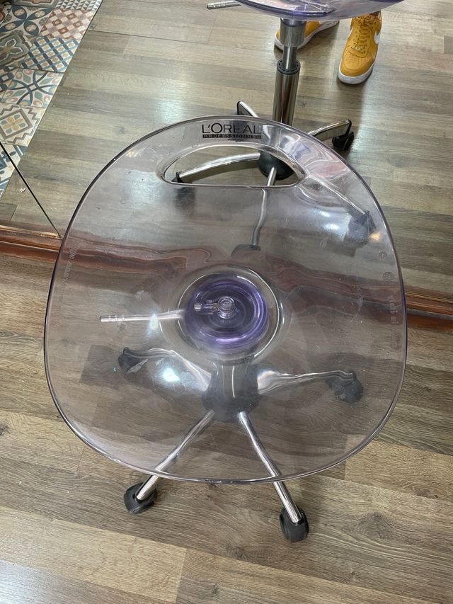 Silla de peluqueria regulable