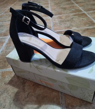 Sandalias con tacon 