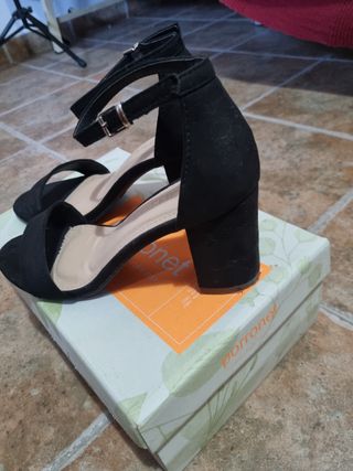 Sandalias con tacon 