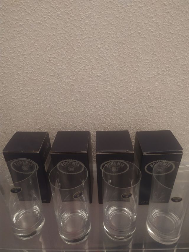 Juego de Cristalería de Bohemia