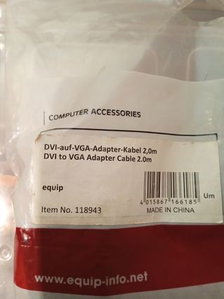 Cable VGA 