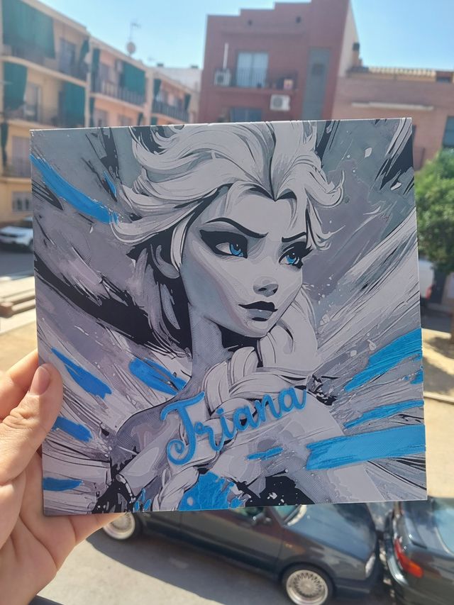 Cuadro personalizado Frozen / Elsa