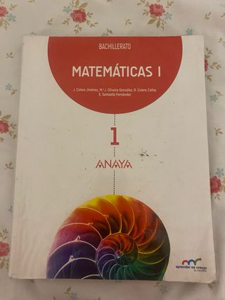 matematicas I anaya