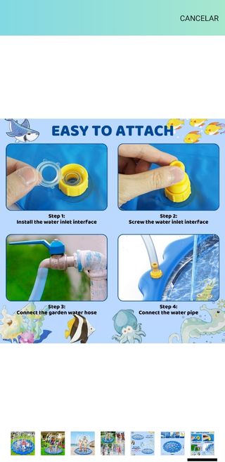 Piscina splash per bambini