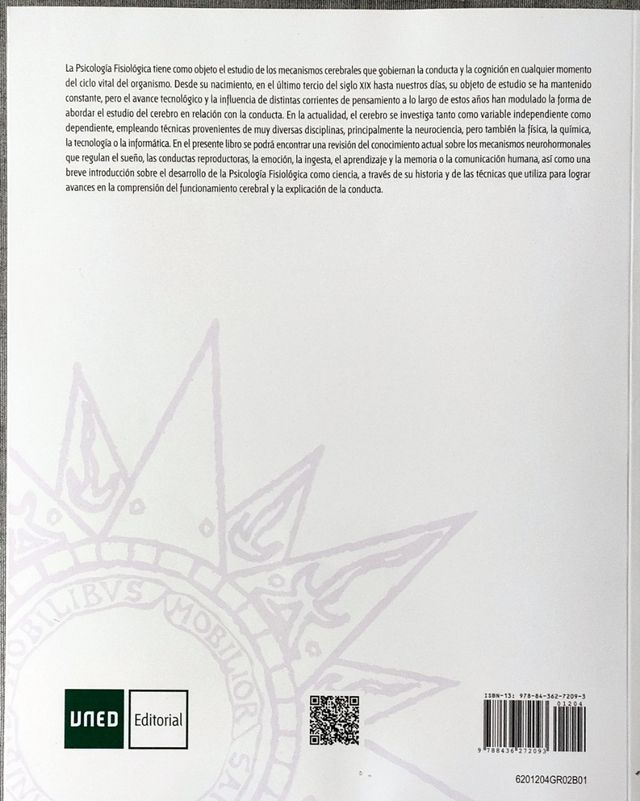 Psicología fisiológica. UNED