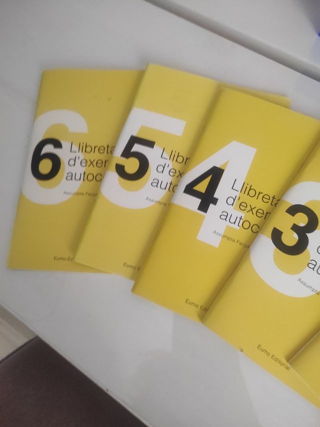 Llibretes d'exercicis autocorrectius