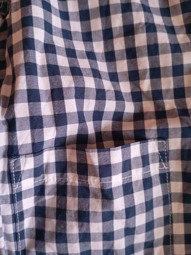 Camisa cuadritos 💙 nueva talla S