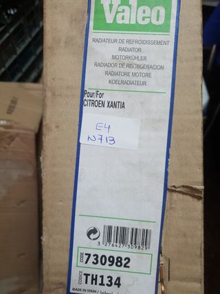 Citroen xantia radiador agua