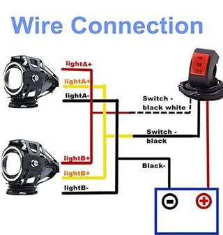 Antiniebla para moto 