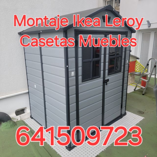 Montaje Casetas Carpas Muebles Leroy Carrefour