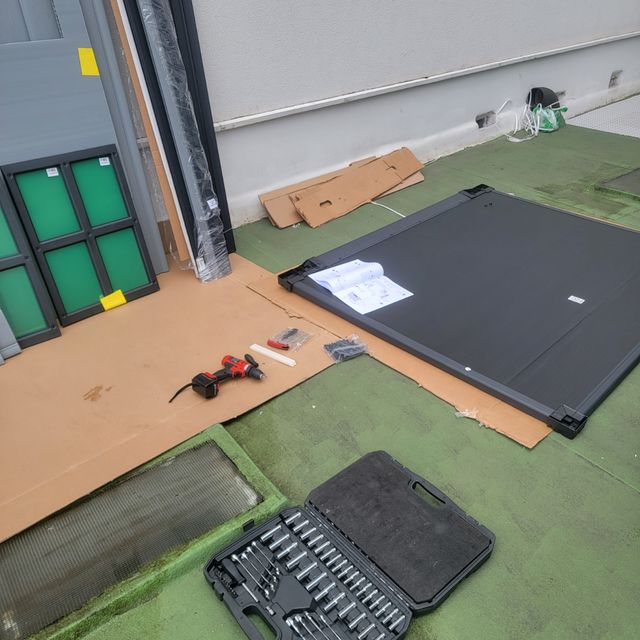 Montaje Casetas Carpas Muebles Leroy Carrefour