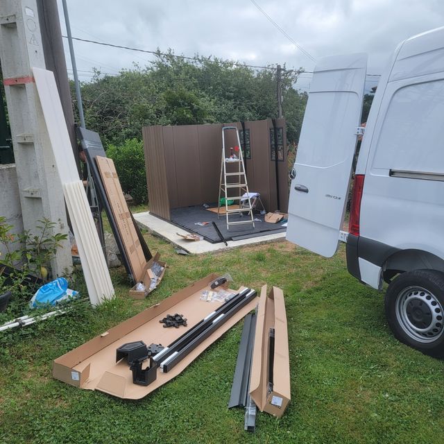 Montaje Casetas Carpas Muebles Leroy Carrefour