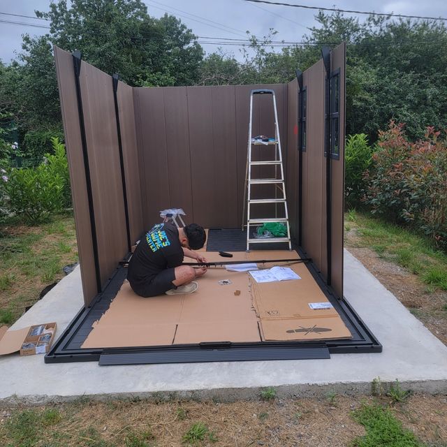 Montaje Casetas Carpas Muebles Leroy Carrefour