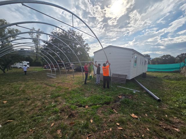 Montaje Casetas Carpas Muebles Leroy Carrefour