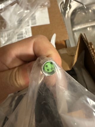 Conector con cable 5 metros m8 hembra 3 hilos