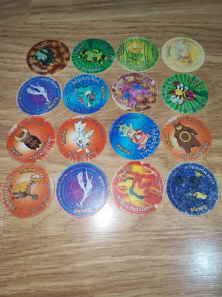 Lote Pokémon Tazos 3