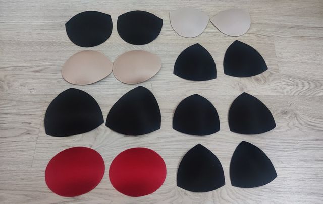 8x Almohadillas para sujetador o top