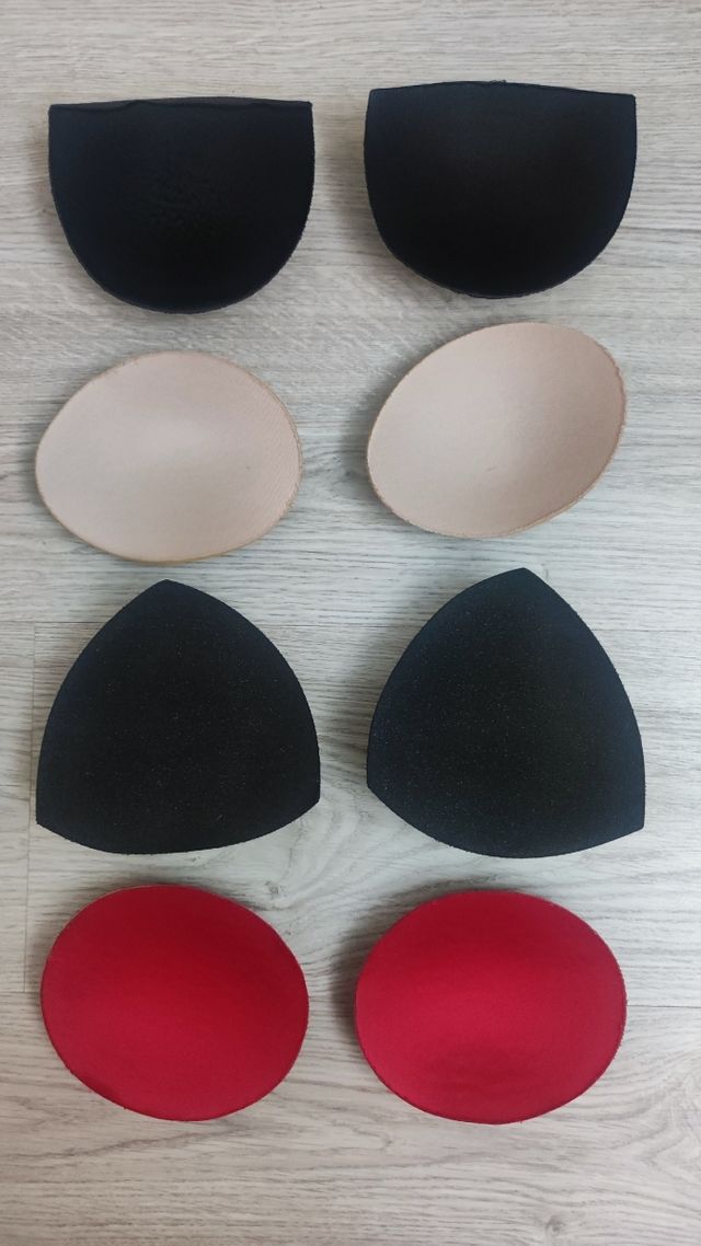 8x Almohadillas para sujetador o top