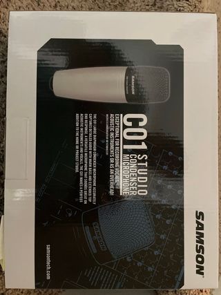 Microfono de estudio Samson c01