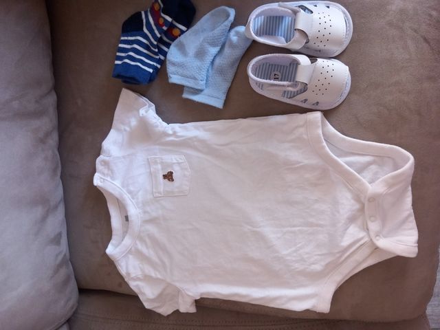 Ropa bebé niño 0-6 meses