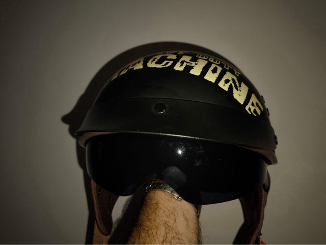 Casco custom vintage talla M
