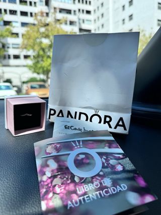 Anillo pandora oro rosa