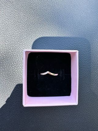 Anillo pandora oro rosa