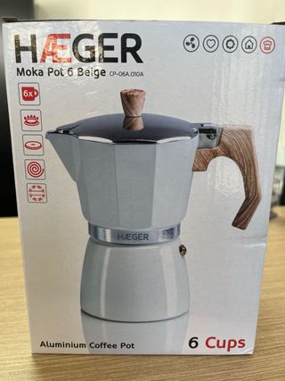 Cafeteira de Aluninio Haeger