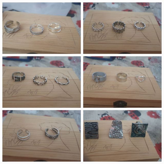 Lote pendientes, collares, pulseras...