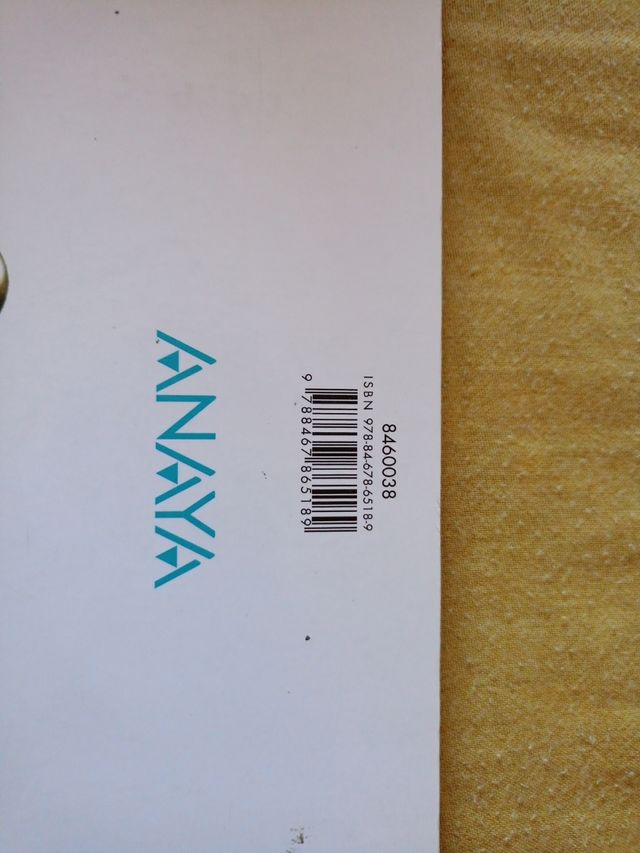 Libros Cultura Científica Anaya