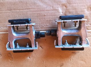 Pedales aluminio bicicleta vintage