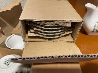 Juego de cafe 15 piezas porcelanas vista alegre