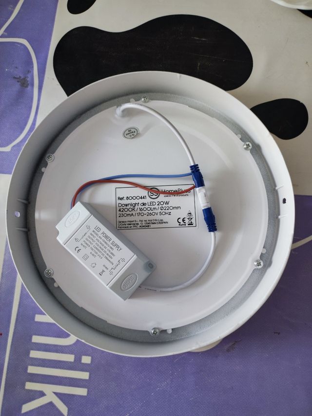 Plafón led superficie