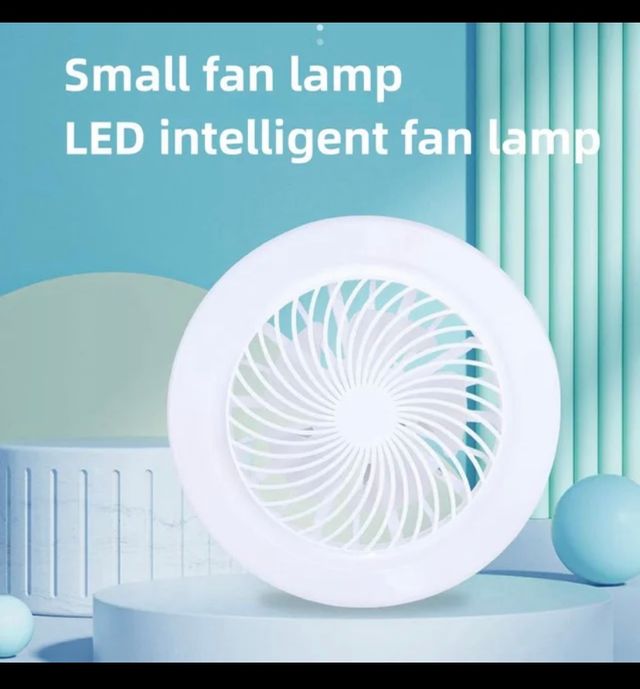 Lámpara LED de Techo con Ventilador