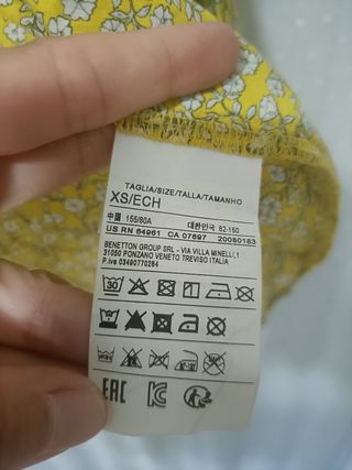 Camisa Benetton mujer