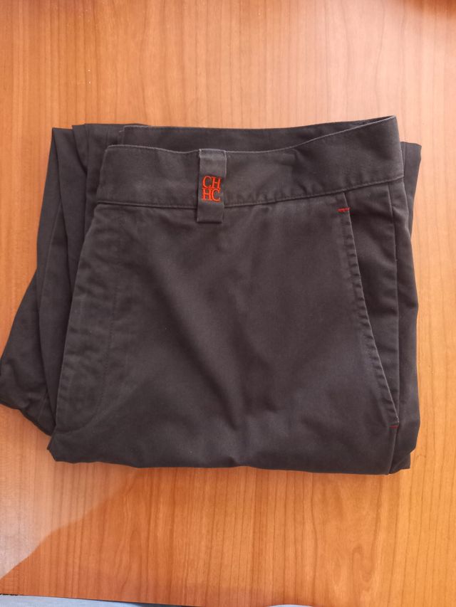 Pantalón Carolina Herrera vintage de pinzas